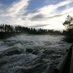 Storforsen, rápidos y cascadas en Norrbotten