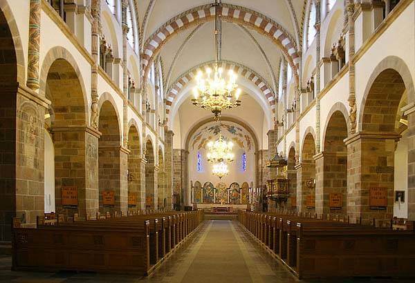 Catedral de Ribe interior